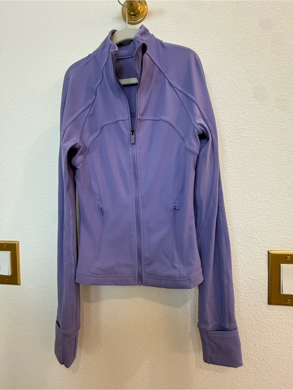 lululemon athletica Lavender Full-Zip define Jacket size 2